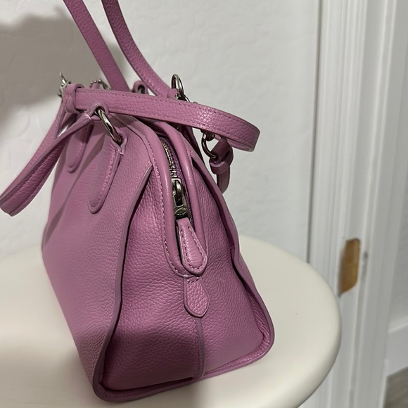 Coach Pink Leather Women's Bag - Picture 5 of 5